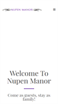 Mobile Screenshot of nupenmanor.com